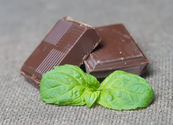 Chocolat à la menthe — Photo