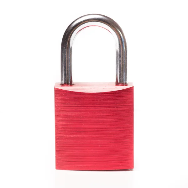 Red padlock — Stock Photo, Image