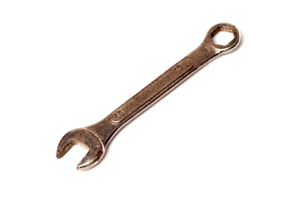 Klíč z nerezové oceli — Stock fotografie