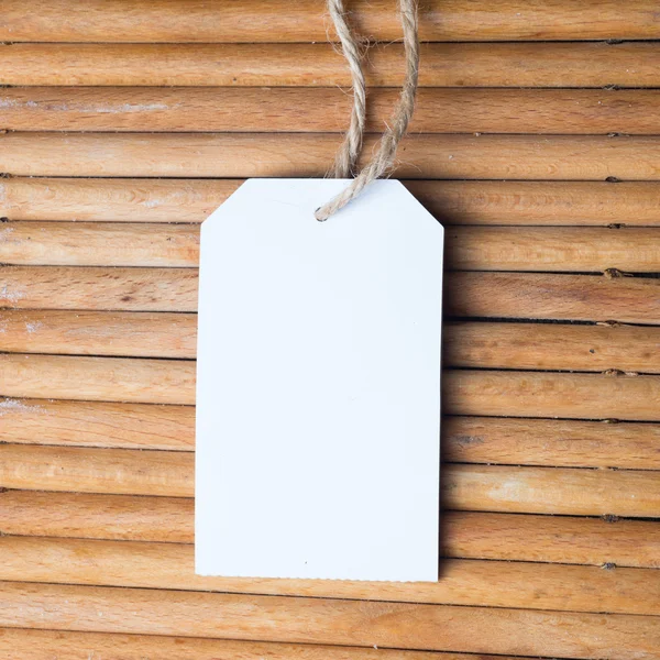 Empty clipping on a string — Stock Photo, Image