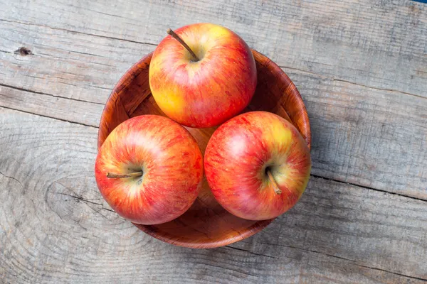 Sött rött äpple — Stockfoto