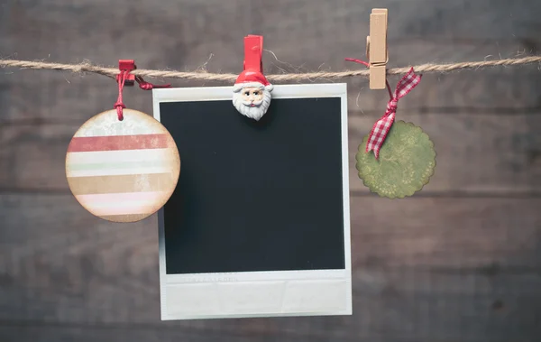 Imagens antigas com decoração de Natal — Fotografia de Stock