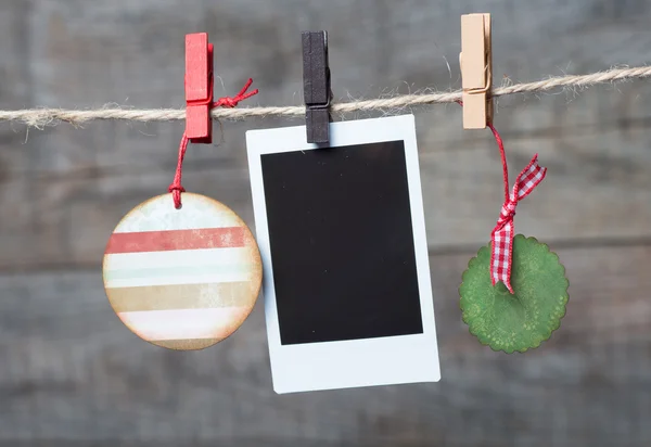 Vecchie immagini con decorazione di Natale — Foto Stock