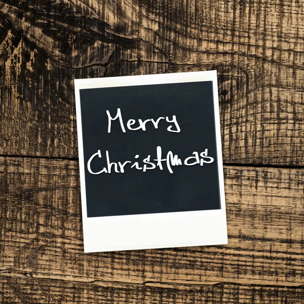 Merry Christmas photo frame — Stock Photo, Image