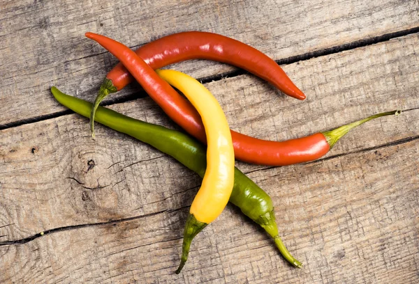 Scharfe Chilischoten — Stockfoto