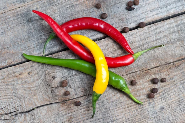 Scharfe Chilischoten — Stockfoto