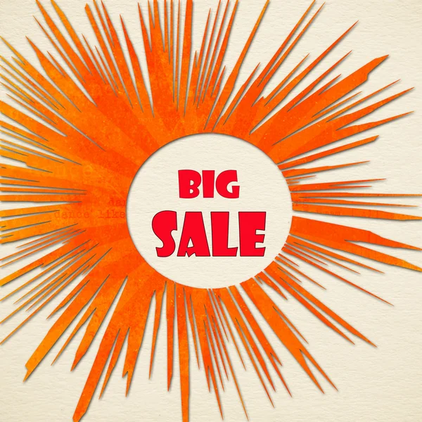 Big sale over — Stock Photo, Image