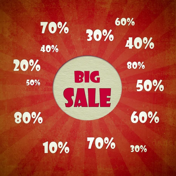 Discount sale illustration — Stock Photo, Image
