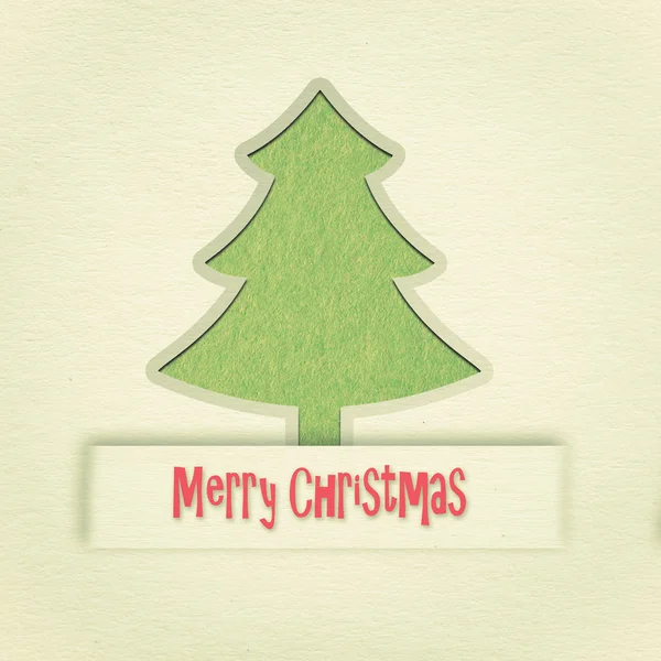 Merry Christmas Tree — Stock Photo, Image