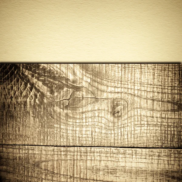 与木材纹理的纸页 — 图库照片
