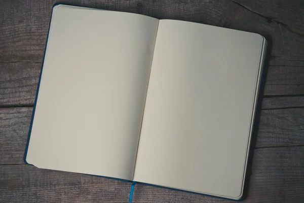 White blank pages sketch book — Stock Photo, Image
