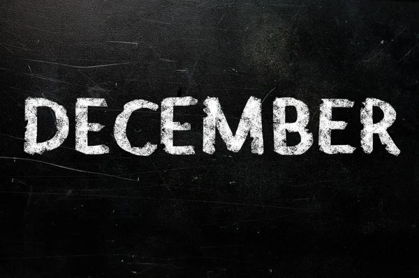 Miesiąca grudnia — Zdjęcie stockowe
