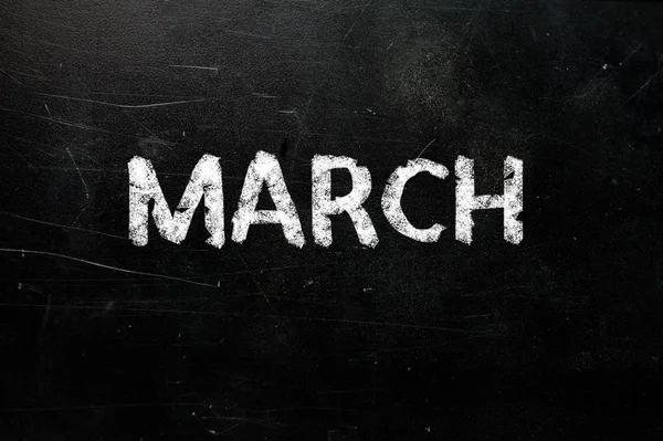 Månaden mars — Stockfoto
