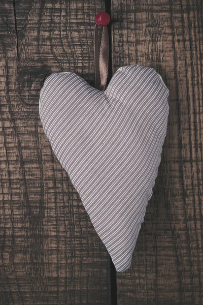 Суконное сердце — стоковое фото