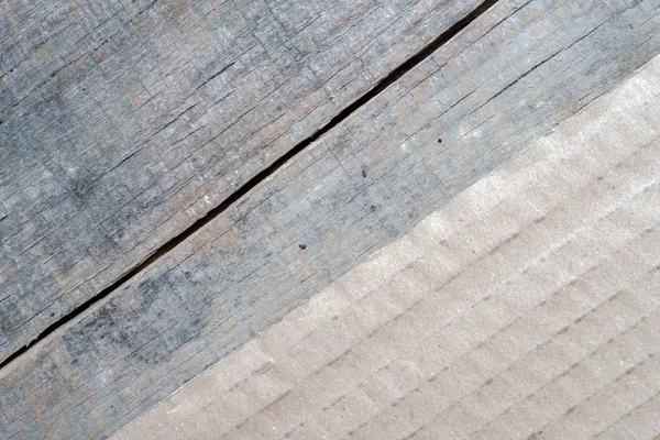 Hoja de papel con textura de madera — Foto de Stock