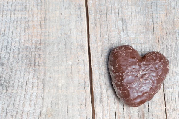 Zoete koekjes hart — Stockfoto