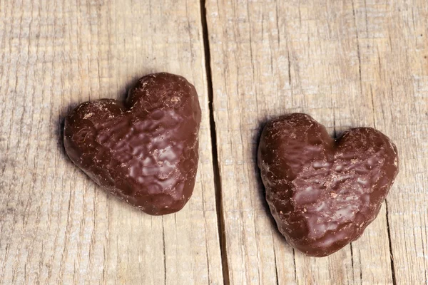 Tatlı kurabiye kalp — Stok fotoğraf