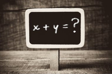 basit bir matematiksel formül