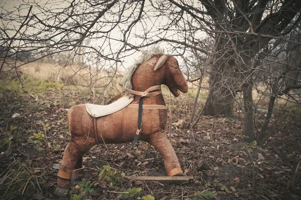 Old toy horse — Stock Photo, Image