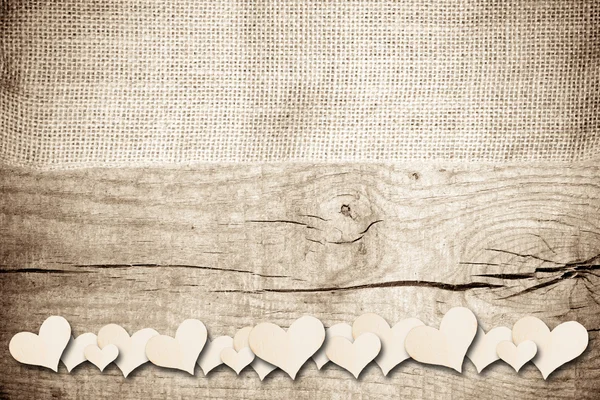 Foglio di carta con struttura in legno — Foto Stock