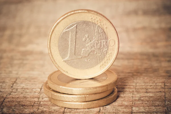 Euro coins — Stock Photo, Image