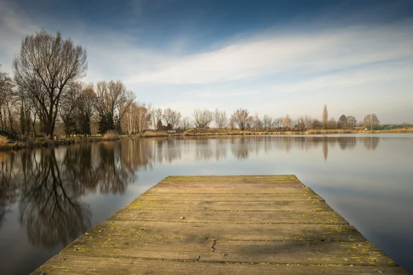 Wooden pier — Stock Photo, Image