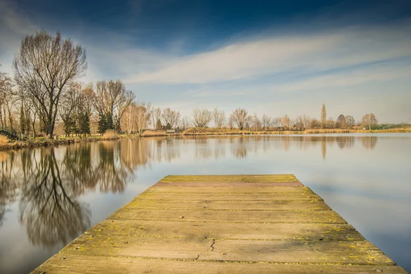 Muelle de madera — Foto de Stock