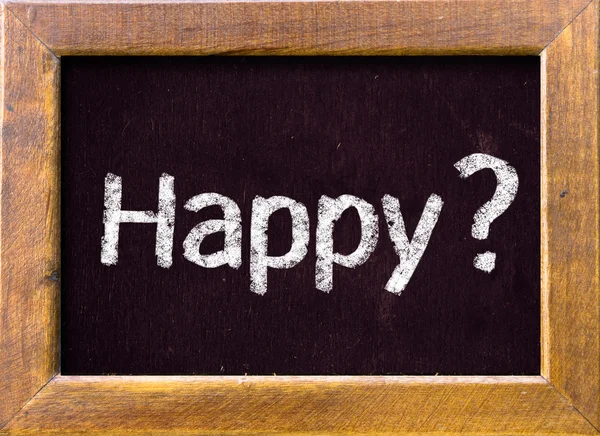 Happy ? — Stock Photo, Image