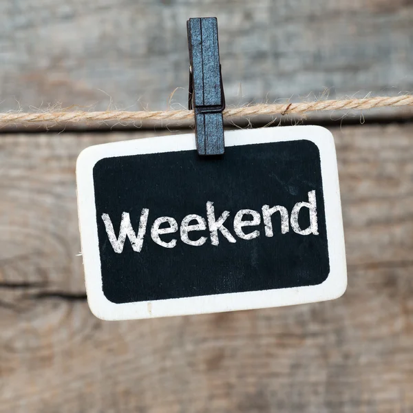 Weekend — Stockfoto