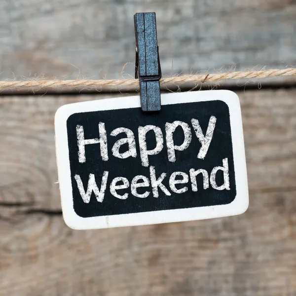 Happy Weekend — Stock Photo, Image