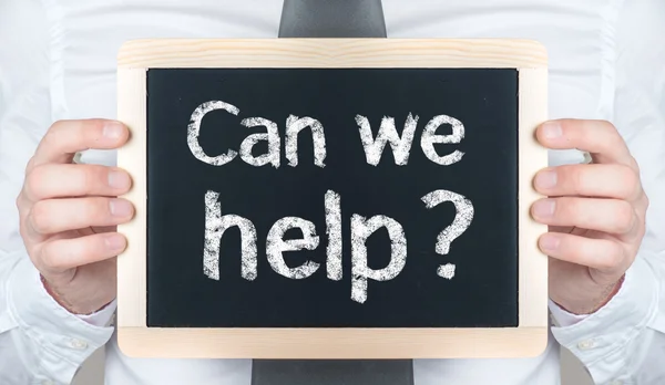 Can we help ? — Stock Photo, Image
