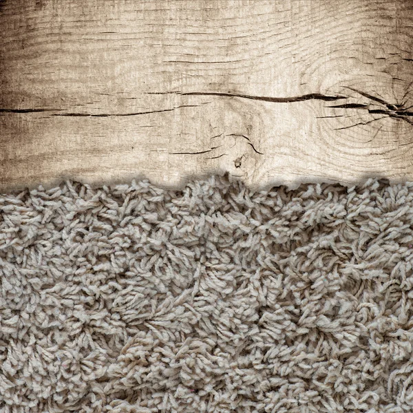 Textura de madera con alfombra —  Fotos de Stock