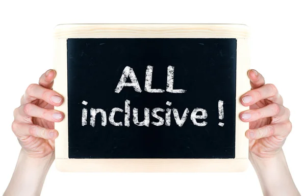 All inclusive ! — Stock Photo, Image