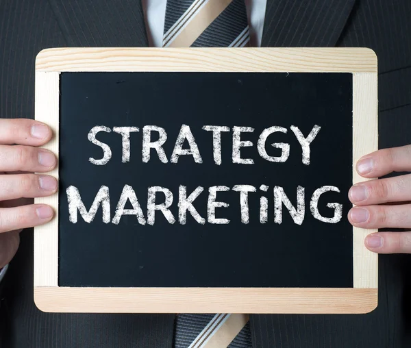 Marketing estratégico — Fotografia de Stock