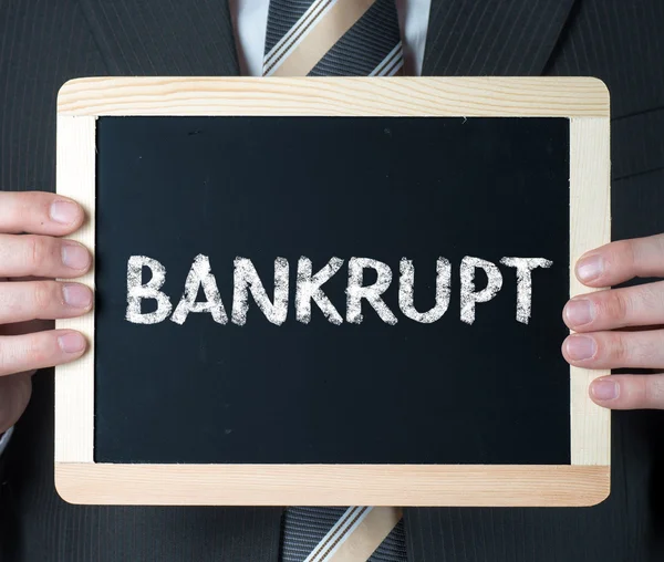Bankrupt — Stock Photo, Image