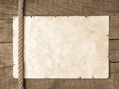 halatlar ve eski vintage antik kağıt