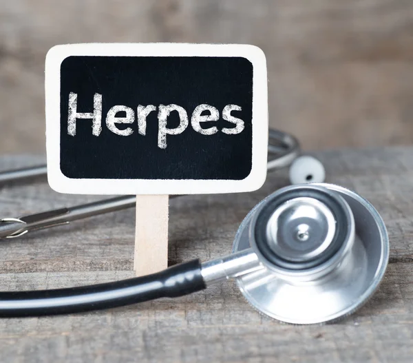 Herpes — Stock Photo, Image