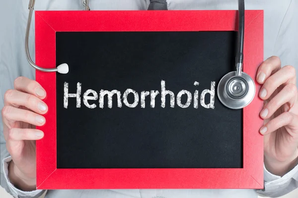 Hemorróidas — Fotografia de Stock