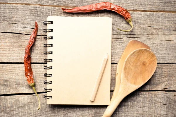 Spice and note — Stock Photo, Image