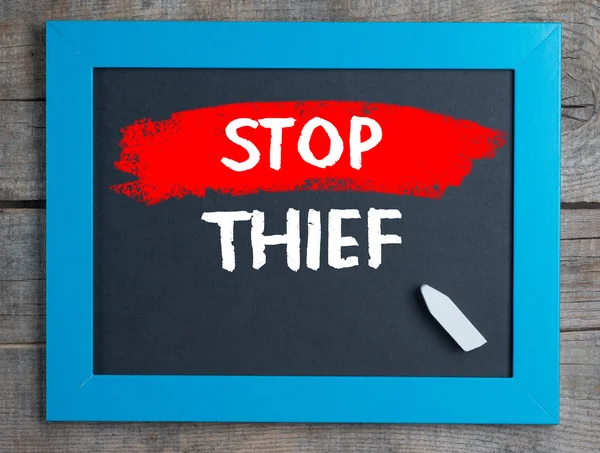 Stop thief — Stock Photo, Image