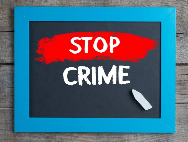 Stoppa brottslighet — Stockfoto