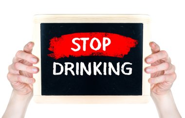 Stop Drinking clipart