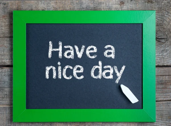 Ha en trevlig dag. ! — Stockfoto