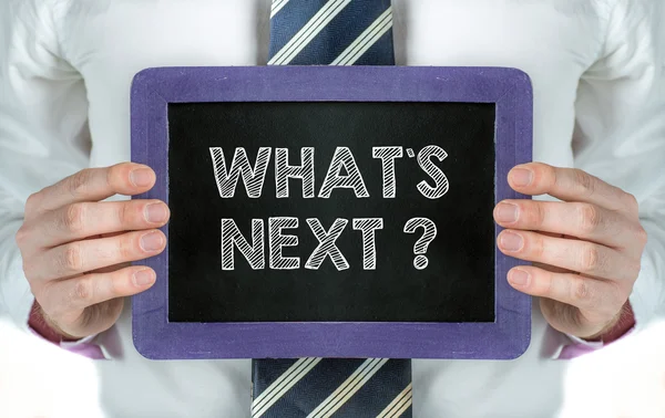 What is next ? — Stock Photo, Image