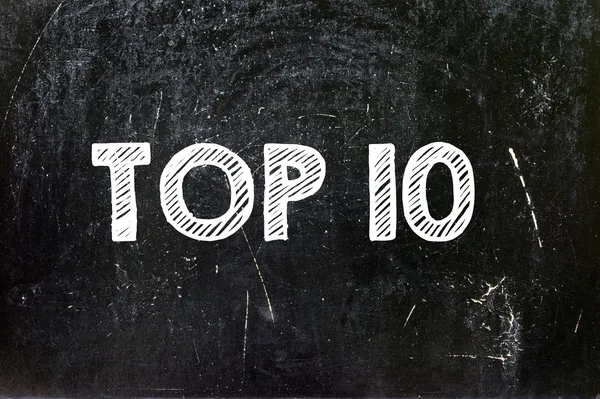 Top 10 . — Fotografie, imagine de stoc