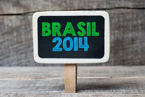 Brasilien-Fußball 2014 lizenzfreie Stockfotos