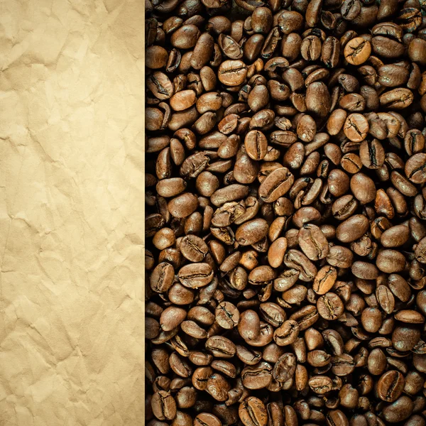 Vintage coffee background — Stock Photo, Image