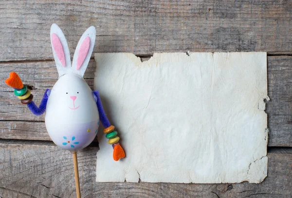 Easter rabbits decoration — Stock Photo, Image