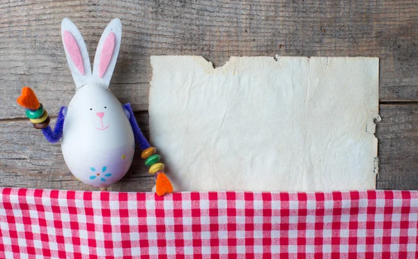 Easter rabbits decoration — Stock Photo, Image