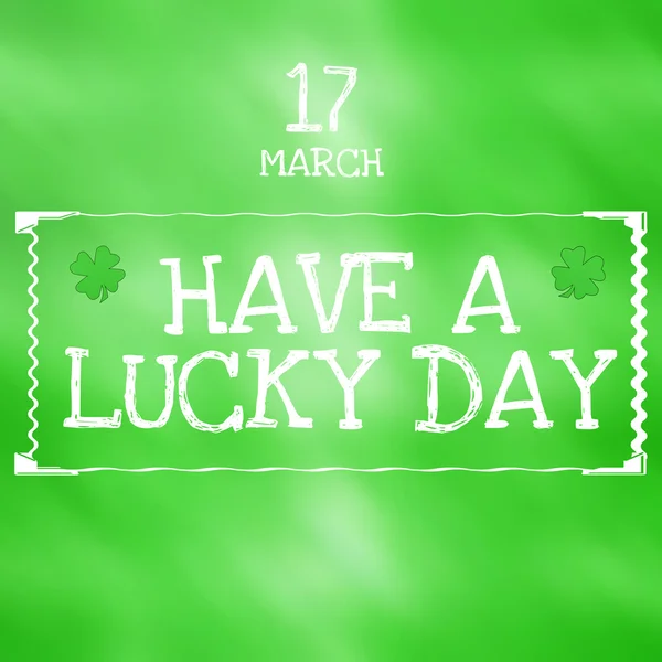 Have a lucky day — Stock Photo, Image
